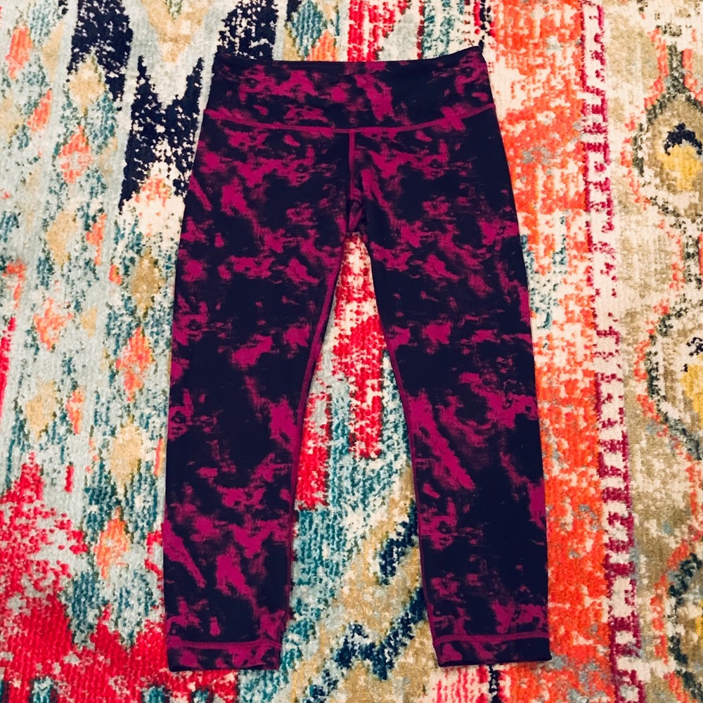 Lululemon tie-dye leggings
